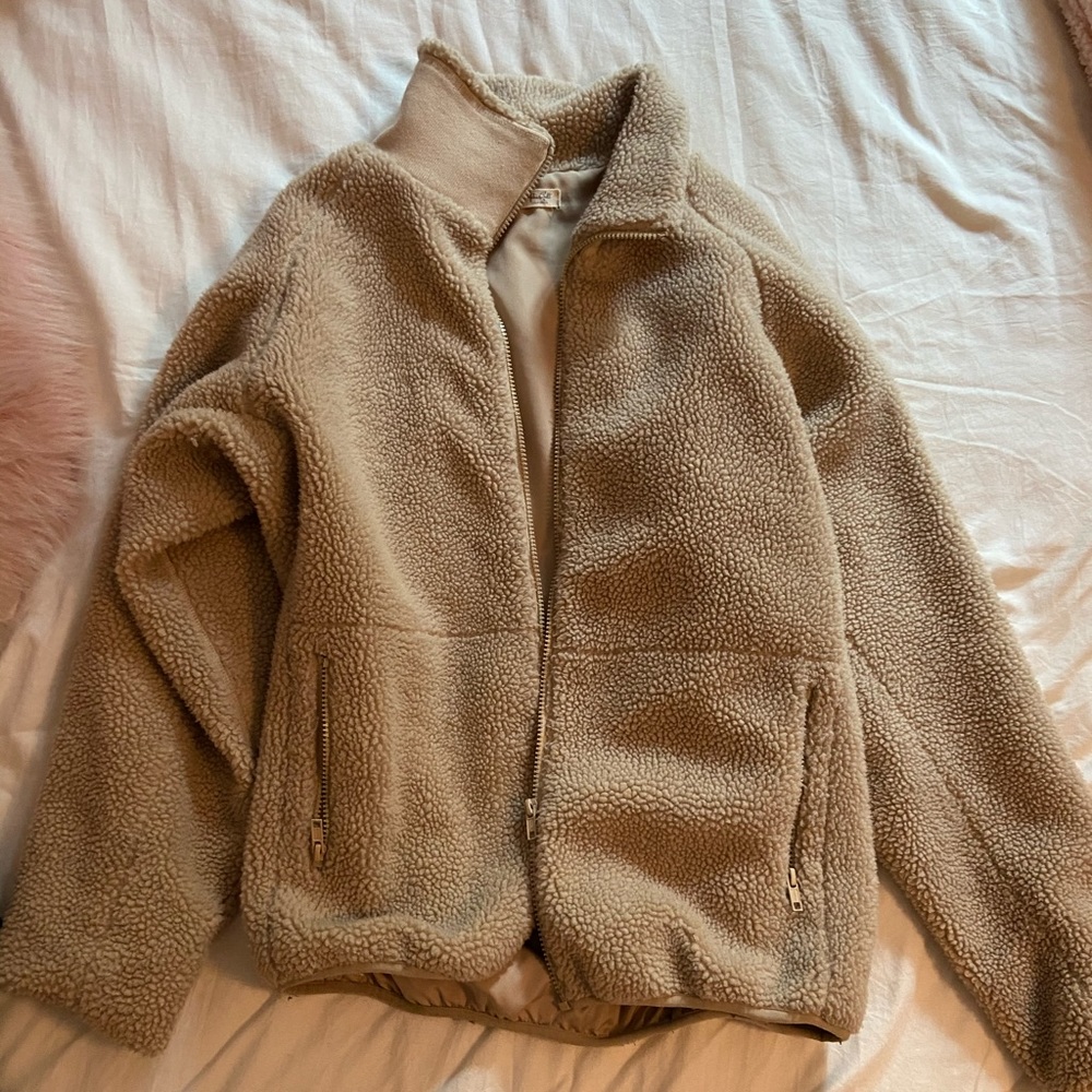 Brandy Melville Shearling Coat